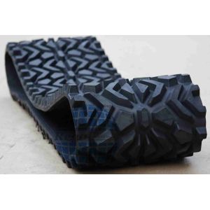 machinery parts of rubber track, robot rubber track, snowmobile rubber track