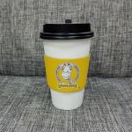 Heat Resistance Insulated White Cold Drink Paper Cups To Go For Beverage