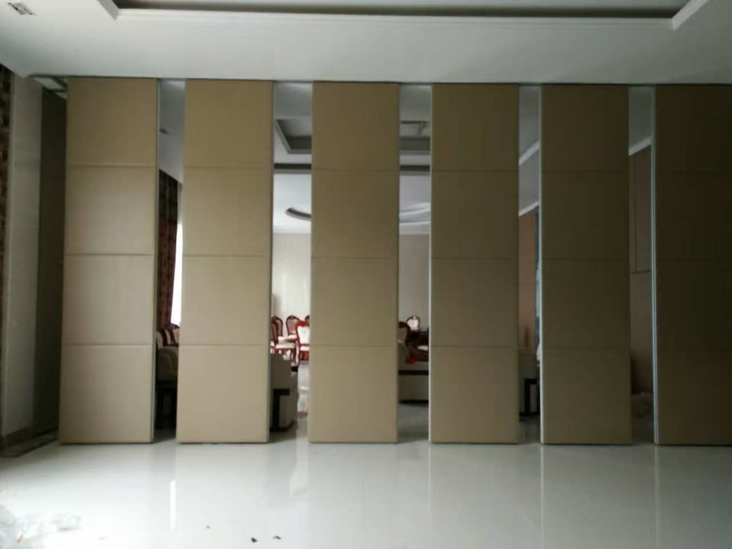 Acoustical Movable Doors Operable Partition Walls For Hotel Banquet Hall