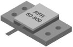 500w BeO AlN Al2O3 Flange Mount Resistors DC 6GHz 12.7*12.7mm