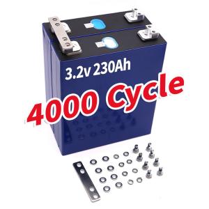 China 3.2V 230ah LiFePO4 Prismatic Cell Deep Cycle Lithium Iron Phosphate Battery factory
