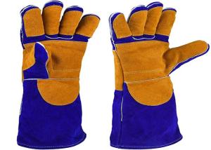 China Durable Long Sleeve Heat Resistant Gloves Wrist Stitching Reinforcement Design factory