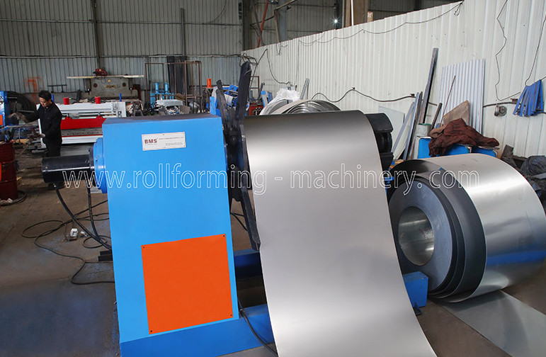 H450 Beam Housing 0.9mm Roof Panel Roll Forming Machine