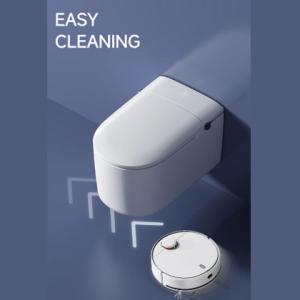 China Homes Smart Wall Hung Toilet Remote Control With Warm Water Bidet factory