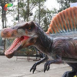 China Theme Park Life Size Animatronic Dinosaurs Spinosaurus For Amusement Park playground factory