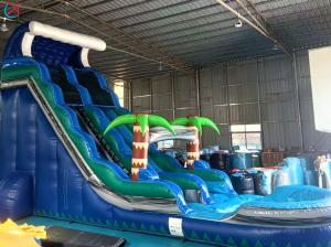 China Factory Commercial Inflatable Water Slide Inflatable Summer Slides For Outdoor factory