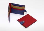 Attractive New Design Kraft Paper Wallet Eco - Friendly Washable With Button