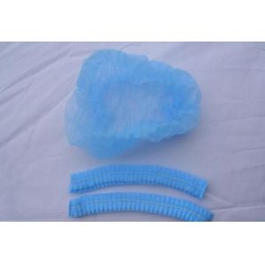 15gsm 18 Disposable Bouffant Cap For Laboratory