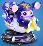 Premium 100w Coin Operated Amusement Rides MP5 Trong And Durable