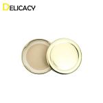 Round Tinplate Metal Twist Off Cap For Food Can Jar Glass Bottle