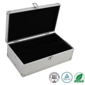 China Aluminum New Framed Locking Gun Pistol Handgun Lock Box Hard Storage Carry Case factory