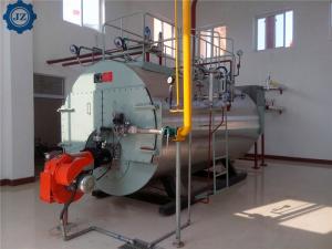 China 100hp 1.5ton/H 1500kg Industrail Fire Tube 3 Pass Skid-Mounted Steam Boiler For Hospital,School,Hotel factory