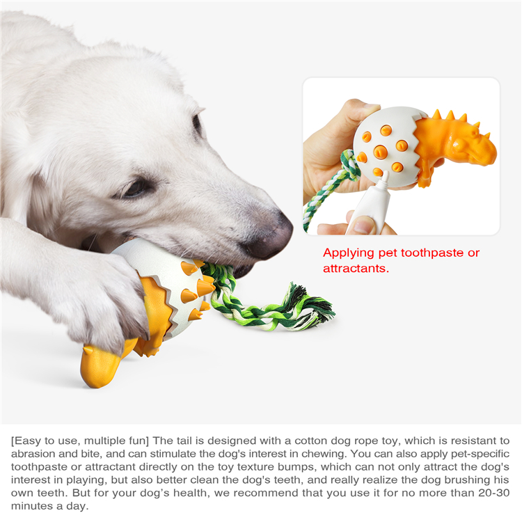 TPR Indestructible Cute Pet Toys Aggressive Chewer Dog Toys