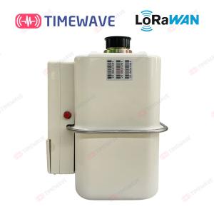 China Grade 1.5 Remote Smart Gas Meter Wireless LoRaWAN Horizontal Installation factory