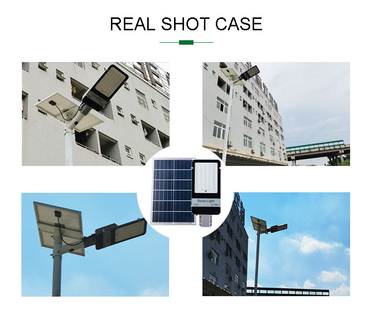 Outdoor 300W Solar Panel LED Street Light High Power IP66 Aluminum
