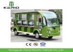 11 Passengers Electric Sightseeing Vehicle Tourist Bus With 5kW DC Motor 4