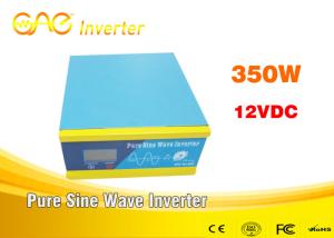 China Solar Inverter Online 12v dc 220v ac 350w pure sine wave solar inverter with AC charger factory