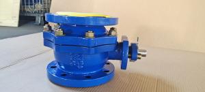 China A105+ENP Ductile Iron Ball Valve Flange End For Sewage factory