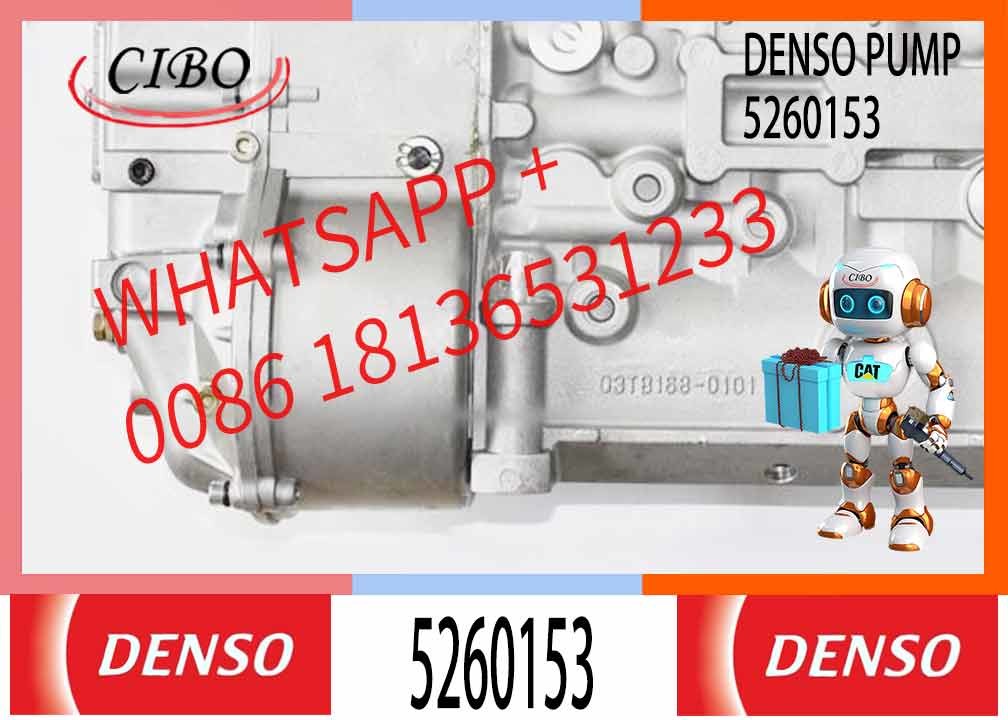 High Quality Diesel Engine Fuel Injection Pump 6PH111A 5260153 for Cu mm ins 6L L375 QSL8.9 Diesel Engine