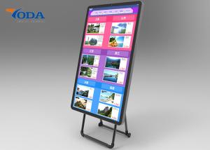 China IR Touch LCD Digital Display With Android OS Black Color factory