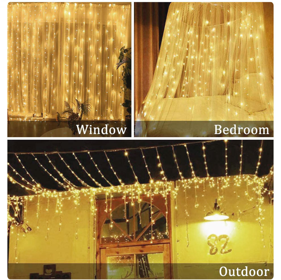 USB Copper Wire DC5V LED Fairy String Lights Window Room Decorative