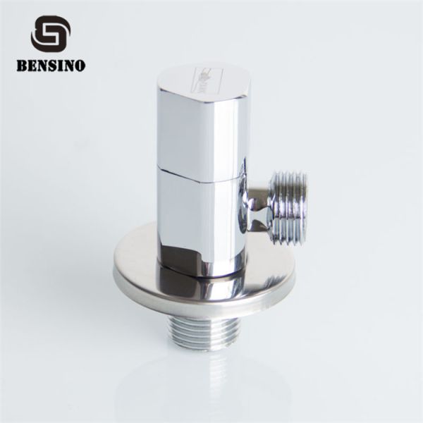 China Kitchen 5 Bar 1/2" Copper Angle Stop Chromed Finish factory