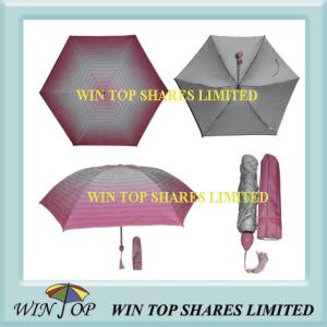 China Super Mini 3 Folding Anti UV Pocket Sun Umbrella factory