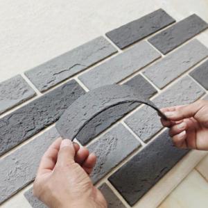China 2mm Thickness 2.625 In X 9.375 In Clay Brick Veneer Customized factory