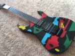 James tyler custom guitar Golden hardwares Wilkson bridges red pearl pickguard