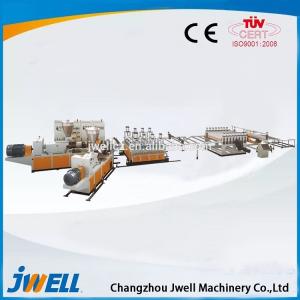 China PVC/PVC FOAM/WPC wood-plastic decorative board making machine factory