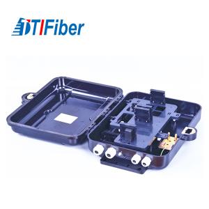 China ABS Material Fiber Optic Distribution Box FTTH Indoor Outdoor SC Adapters Suitable factory