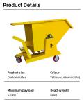 Forklift Waste Tipping Bin Industrial Scrap Bins