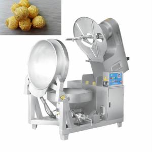 China Gas Electric Caramel Chocolate Flavoured Popcorn Production Line factory