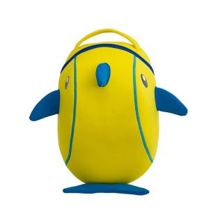 China Cute Dolphin Boys Kid School Backpack Customized with Lunch Bag factory