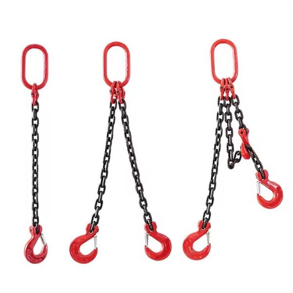 Blacken Finished G80 Four Legs Safety Lifting Chain Sling for Load Lifting