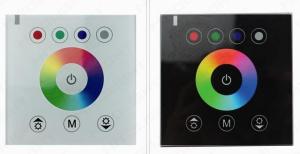 China 12V/24V RGB/RGBW touch panel controller factory