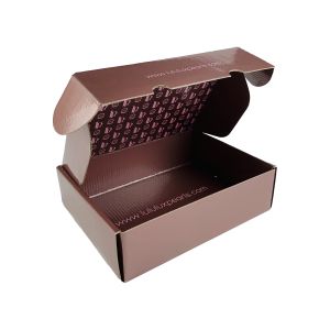 Customized Logo Glossy Corrugated Paper Box Packaging Box Folding Gift Boxes