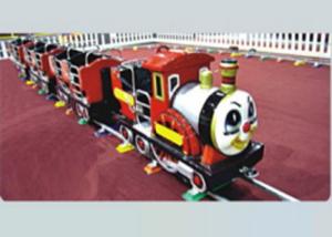 China 2-8 Years Old Kids Ride On Train With Track Security For Residential Area factory