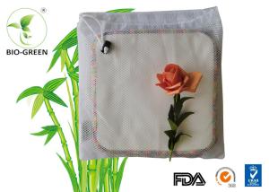 China Eco Friendly Design Bamboo Baby Wipes With Double Terry Layer 25*25cm / 10&quot;*10&quot; factory