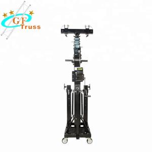 China Hand Crank Tripod Speaker Stand Lift Non Rust 100kg Max Load factory