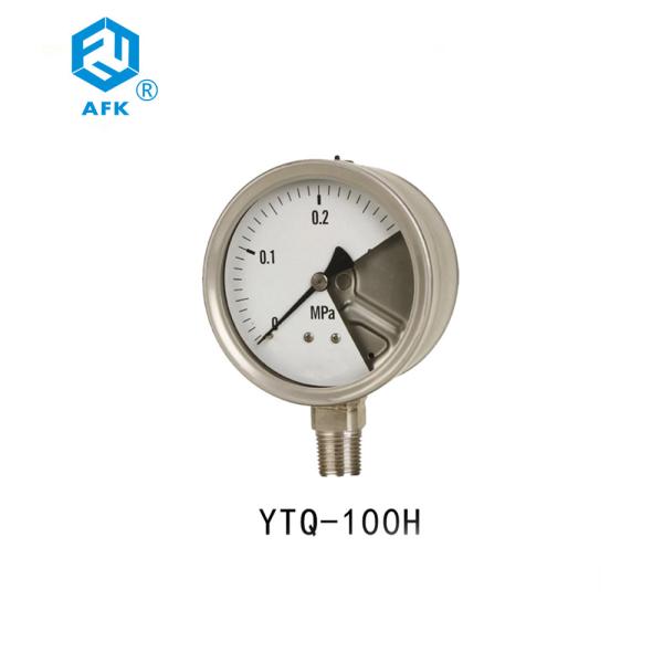 YTQ-100H Gas Pressure Test Gauge Protection Class IP65 Diameter 63mm 100nmm