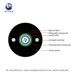 China GYXTW Outdoor Duct Aerial Armoured Fiber Optic Cable factory