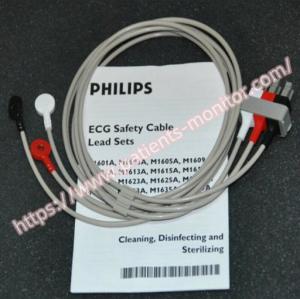China PHiliph ECG Machine Parts Safety Cable Lead Set M1605A Medical Equipment factory