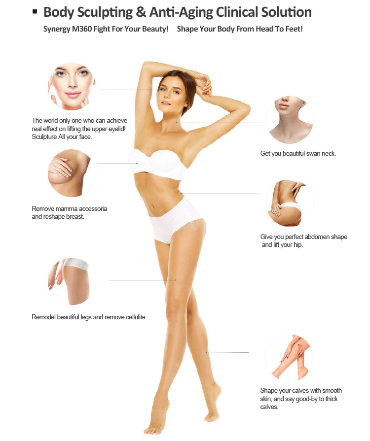40KHZ 110V 220V Cavitation Body Sculpting Machine 60HZ