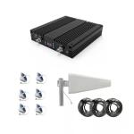Indoor High Power Mobile Signal Booster 900 1800 2100mhz 2g 3g 4g Compact Design