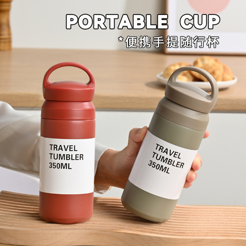 500ml Coffee Cup With Double Wall Stainless Steel Vacuum Flasks Portable Coffee Thermocup Water Bottle