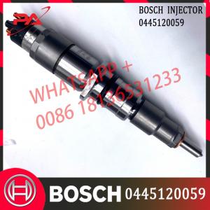 China 0445120059 Common Rail Diesel Injector 3976372 4945969 6754113011 For Cummins QSB 6.7 6D107 Engine Parts factory