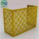Outdoor Decorative PVDF PPG Metal Air Conditioner Cover Curved Cladding Aluminum