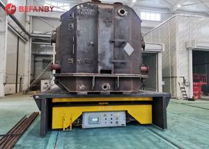 China 1-500 Ton Heavy Machinery Rail Transfer Cart With Audible Warning Device factory