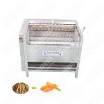 Small Potato Washing And Peeling Machine Egg Plant Cleaner Machine